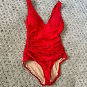 J.Crew ruched one piece